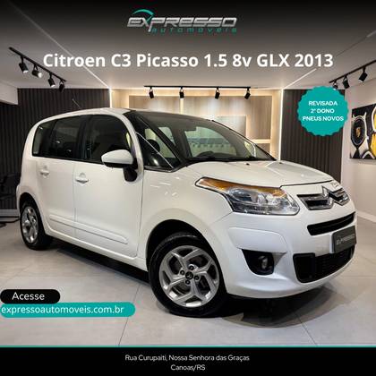 CITROËN C3 1.5 PICASSO GLX 8V FLEX 4P MANUAL CITROËN C3 1.5 PICASSO GLX 8V FLEX 4P MANUAL